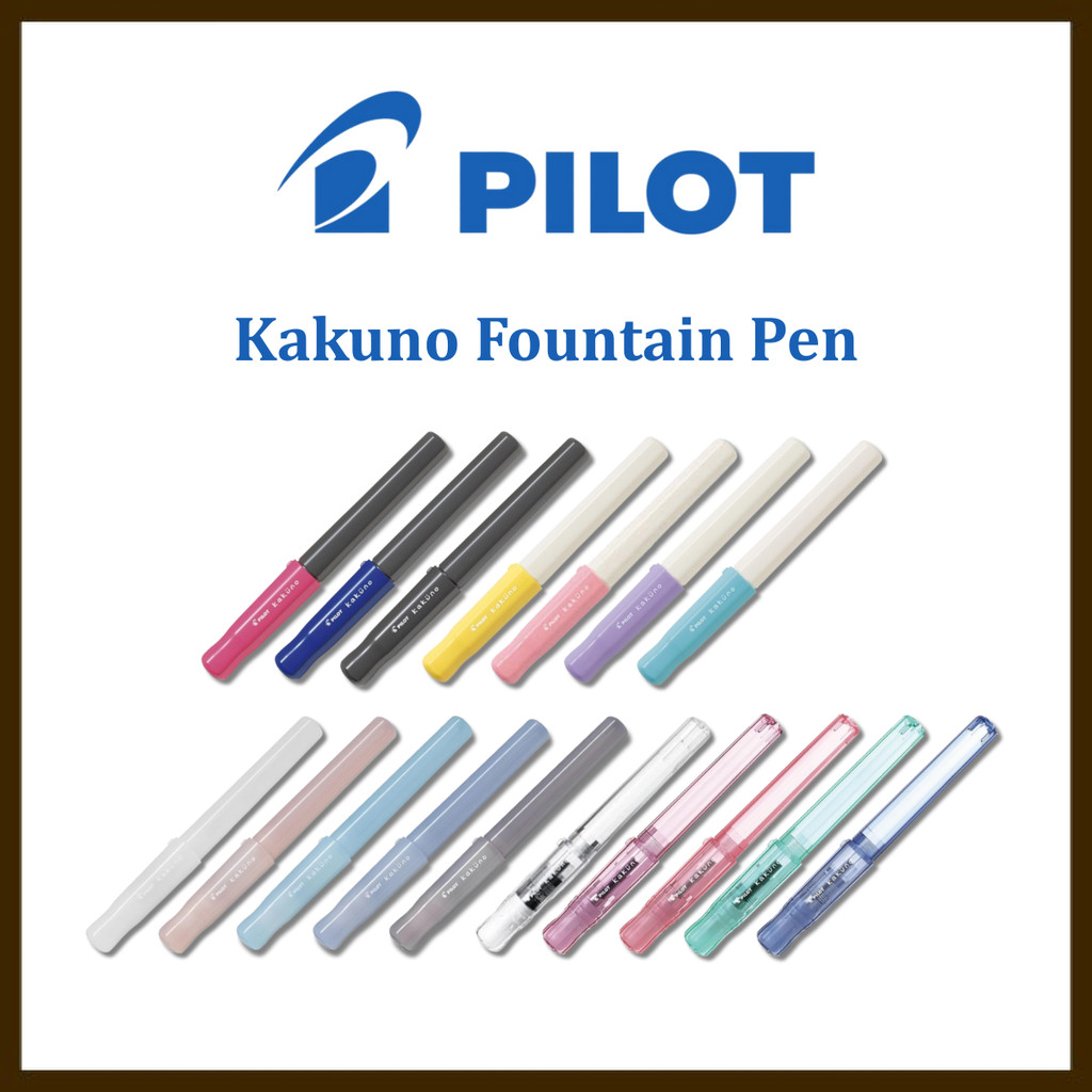 Pilot Kakuno Fountain Pen M Clear Model FKA1SRNCM