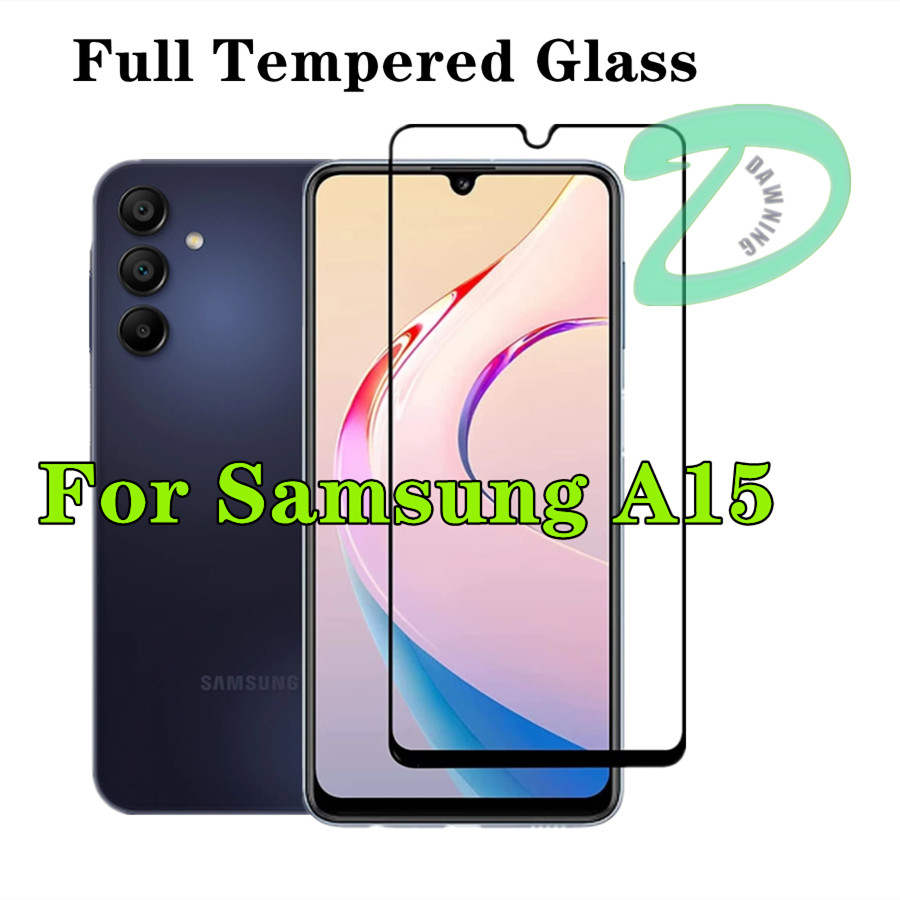 Dành Cho Samsung Galaxy A15 Full Kính Cường Lực Bảo Vệ Màn Hình Samsung A15 Kính Bảo Vệ Full Keo Kín