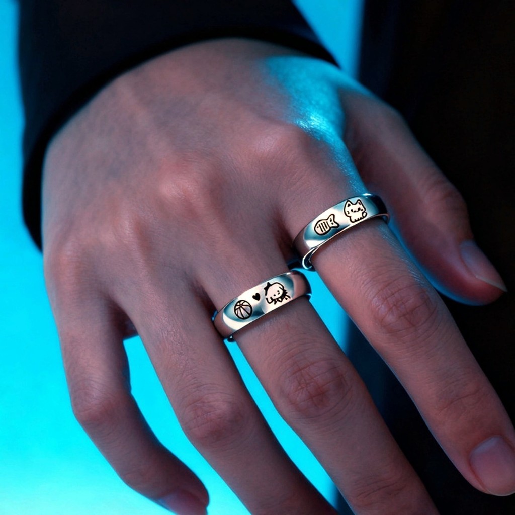 Phổ Biến Bóng Rổ Rolly Paparazzi Nhẫn Mèo Ăn Cá Nhẫn Cho Womm