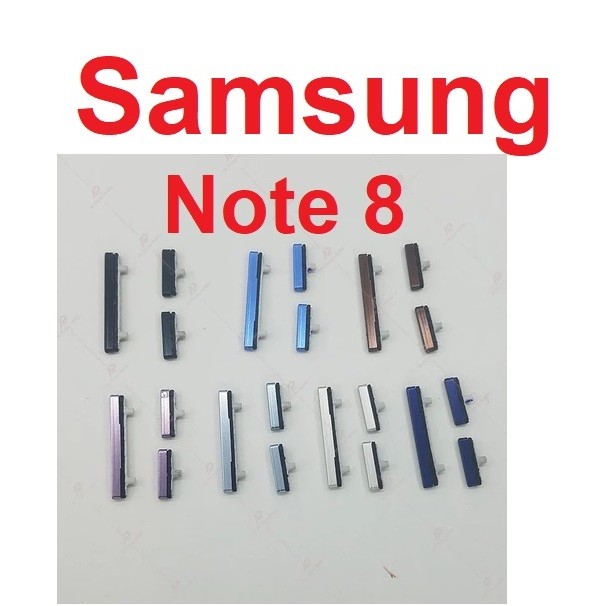 Nút Bấm Nguồn Ngoài Samsung Galaxy Note 8 Mở, Bixby, Điều Chỉnh Tăng Giảm Âm Lượng