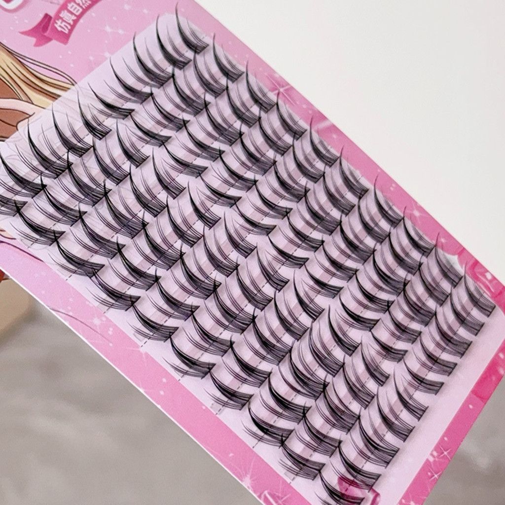 C Curl 11-14mm Cụm mi DIY Cá nhân Anime Lash dành cho người đam mê mi hoặc người mới bắt đầu