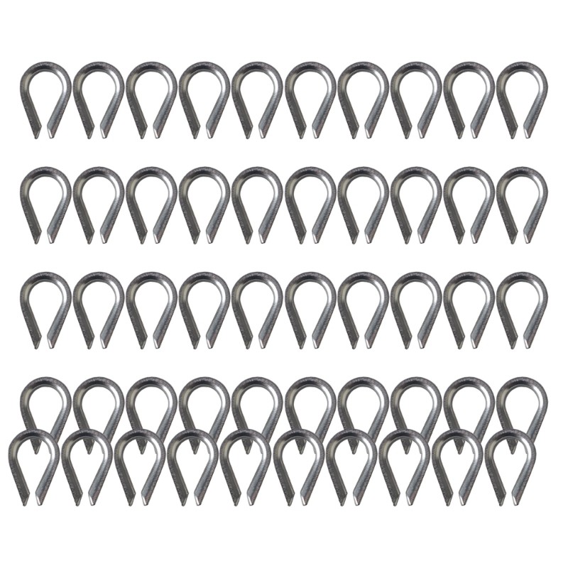 [3C] Nhẫn cố định hình trái tim bằng thép 8 inch chống gỉ cho các dự án DIY Độ bền