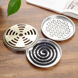 Khay đựng nhang muỗi có nắp đậy an toàn Hộp đựng nhang muỗi bằng thép không gỉ BULUU