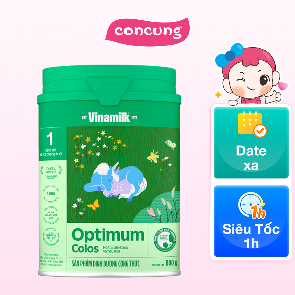 Sản phẩm dinh dưỡng công thức Optimum Colos 1 - HT 800g (0-1 tuổi)