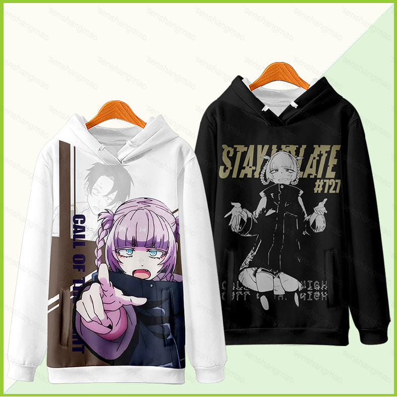 Hoodie dài tay anime Nanakusa Nazuna, thiết kế thời trang cho cosplay và hàng ngày