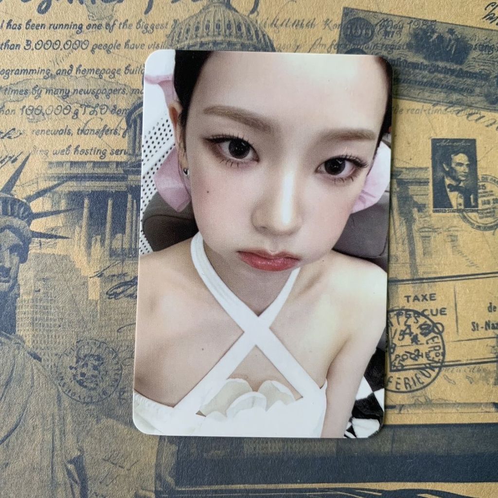 Aespa Yoo Ji Min gói lợn bưởi 2024 lịch bàn Yoo Ji Min thẻ nhỏ Karina