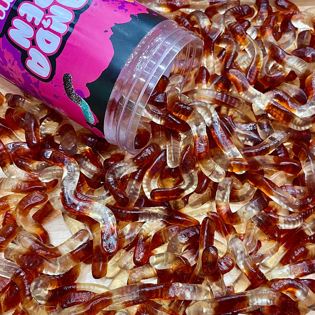 500g Kẹo Dẻo Vị Giun Cocacola Panda Pẻn, Kẹo Dẻo Đức Chính Hãng
