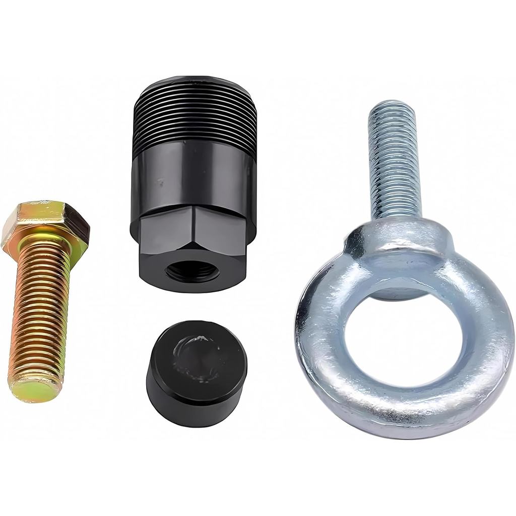 Công cụ loại bỏ bánh đà 91-849154T1, Vòng nâng 91-90455-1 Tương thích với Mercury Mariner Force Yamaha Outboard (1 1 / 2 "-16 TPI) - Chống ăn mòn hạng nặng