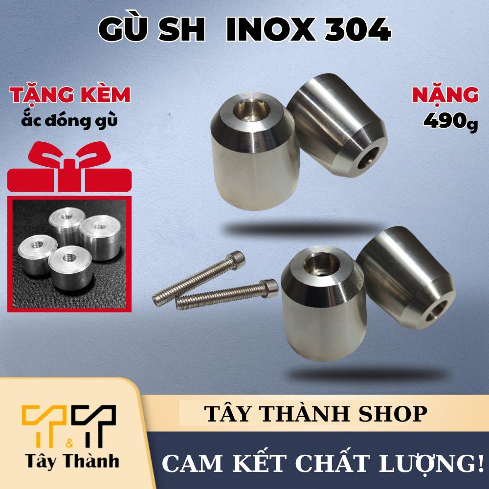 Gù inox sh gù inox 304 tặng kèm ắc nhôm đóng gù chất liệu inox 304 sáng bóng lắp đặt dễ dàng bền bỉ