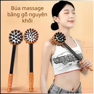 Gậy Mát Xa Gỗ Hình Thú Dễ Thương Dụng Cụ Đấm Lưng Mát Xa Toàn Thân Giảm Đau Mỏi Vai Gáy (ms 036)