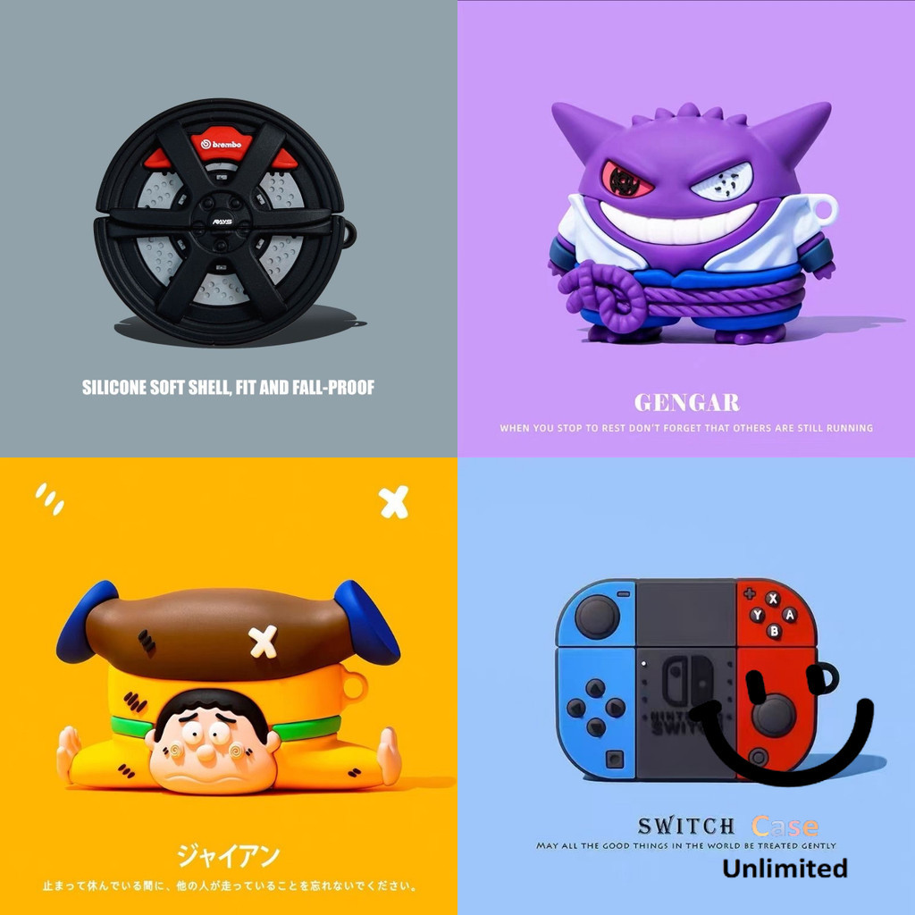 Dành cho Vỏ tai nghe Lenovo LP2 Pro Case Ốp Tai Nghe hộp đựng tai Mẫu bánh xe bảng điều khiển trò ch