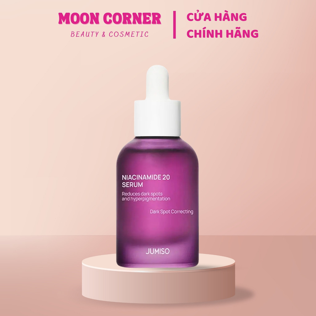 Serum sáng da Jumiso Niacinamide 10 / 20 Serum 40ml Giảm Thâm Kiềm Dầu Giảm MụnThu Nhỏ Lỗ Chân Lông