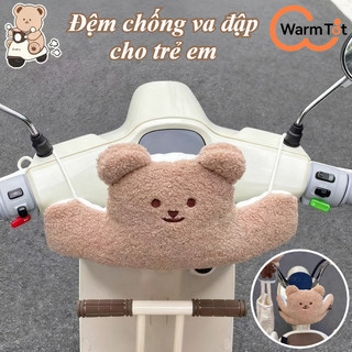 Đệm Bảo Vệ Đầu Chống Va Chạm Cho Bé Chất Liệu Mềm Mại An Toàn Cho Ghế Xe Điện Và Xe Máy