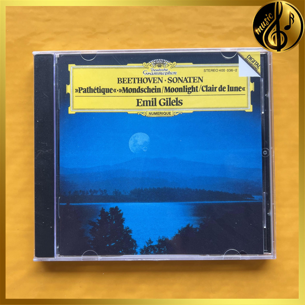 Emil Gilels Piano "Beethoven Sonatas" [Sealed] Brand New CLVN