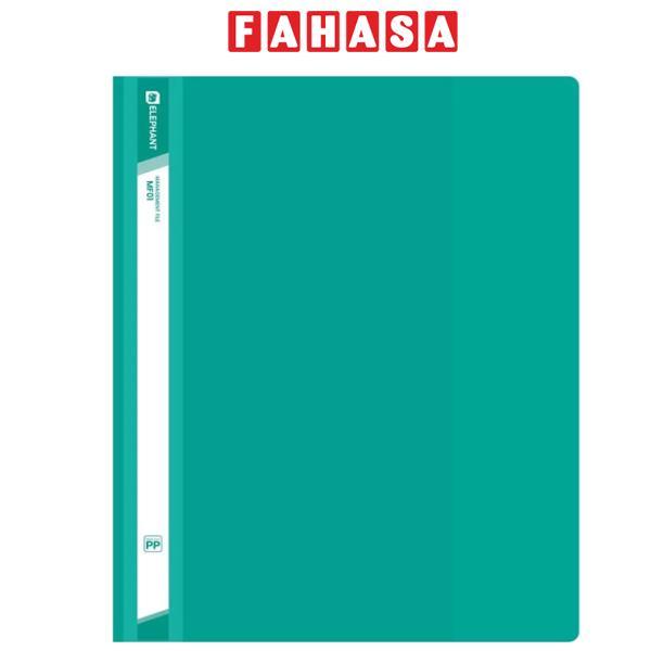 Bìa Kẹp Tài Liệu A4 - Elephant MF01 - Màu Xanh Rêu