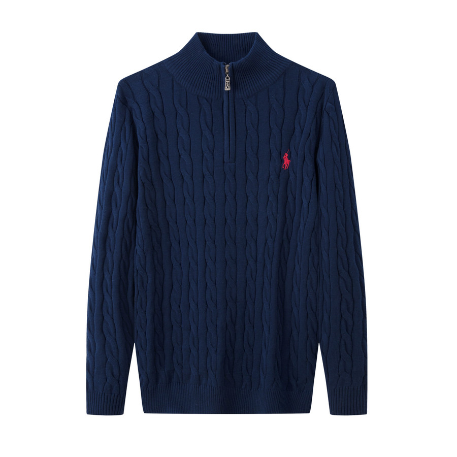 Mới Jumper Cotton Polo Quarter-Zip Phù Hợp Hàng Ngày - Ralph Lauren