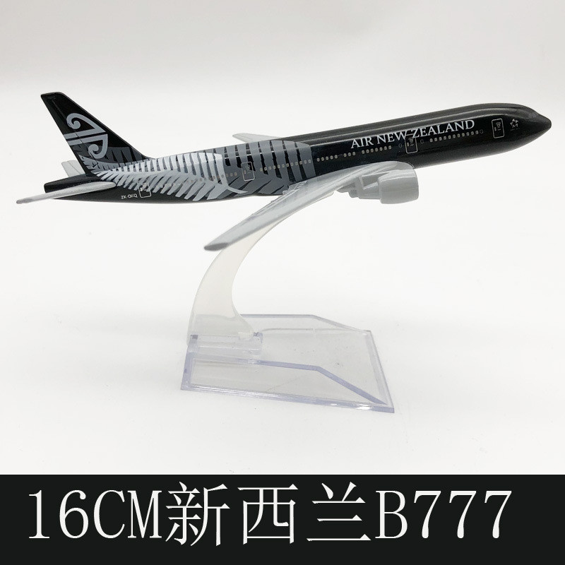 [Sẵn Sàng] Bộ Sưu Tập Mẫu Máy Bay Hợp Kim 16CM Mẫu Boeing 777 New Zealand Boeing 777 Nước Ngoài Sản 