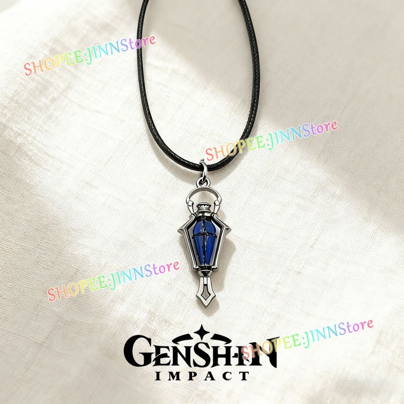 Vòng cổ cosplay cho nhân vật Jinn Kyryll Chudomirovich Flins từ Genshin Impact, phụ kiện chống đỡ