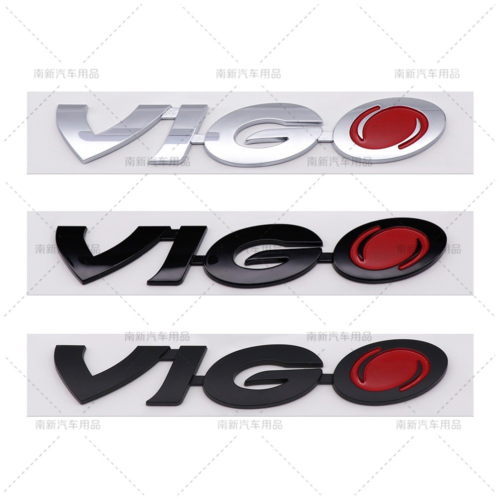 Nhãn dán biểu tượng VIGO Thích hợp cho Toyota Tundra Pickup Hailux Sửa đổi VIGO Thân sau Logo Nhãn d
