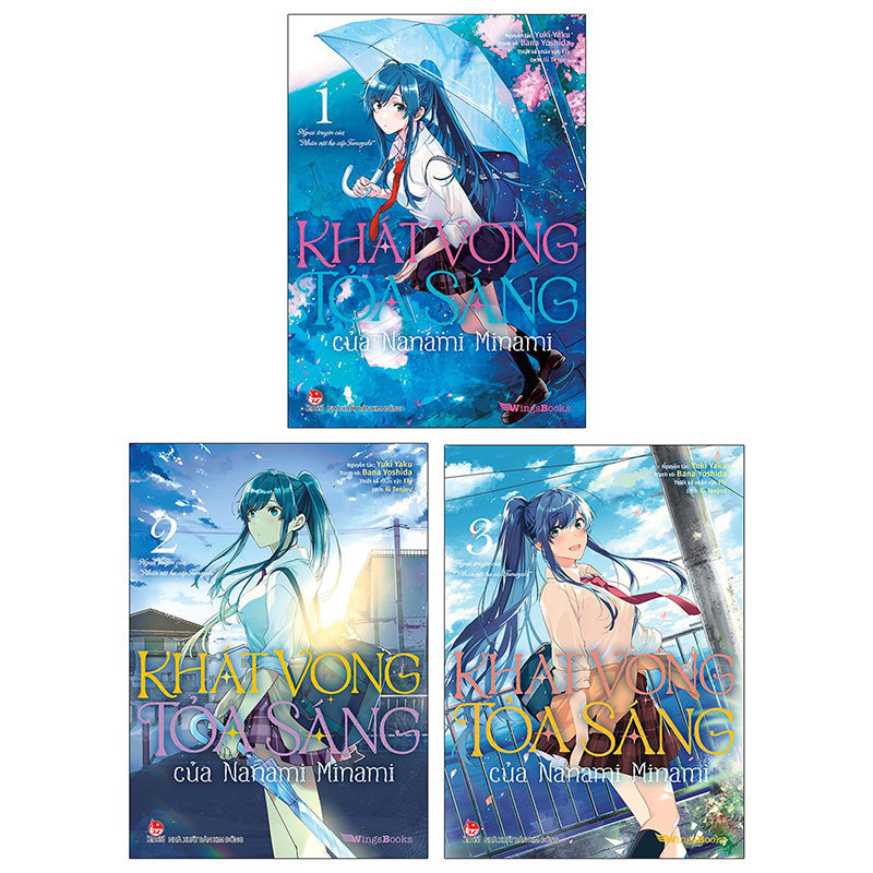 Combo - Khát vọng tỏa sáng của Nanami Minami (Manga) (3 tập)