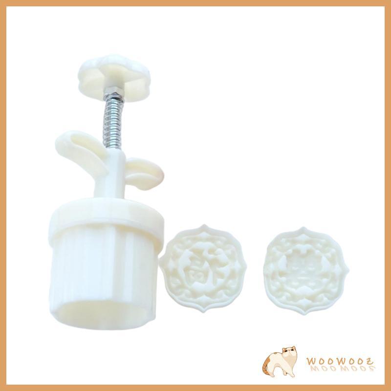 WOOW 50g Nhân Vật Trung Quốc Hình DIY Bánh Trung Thu Tem DIY Khuôn Bánh Trung Thu Với 2 Tem Chất Liệ