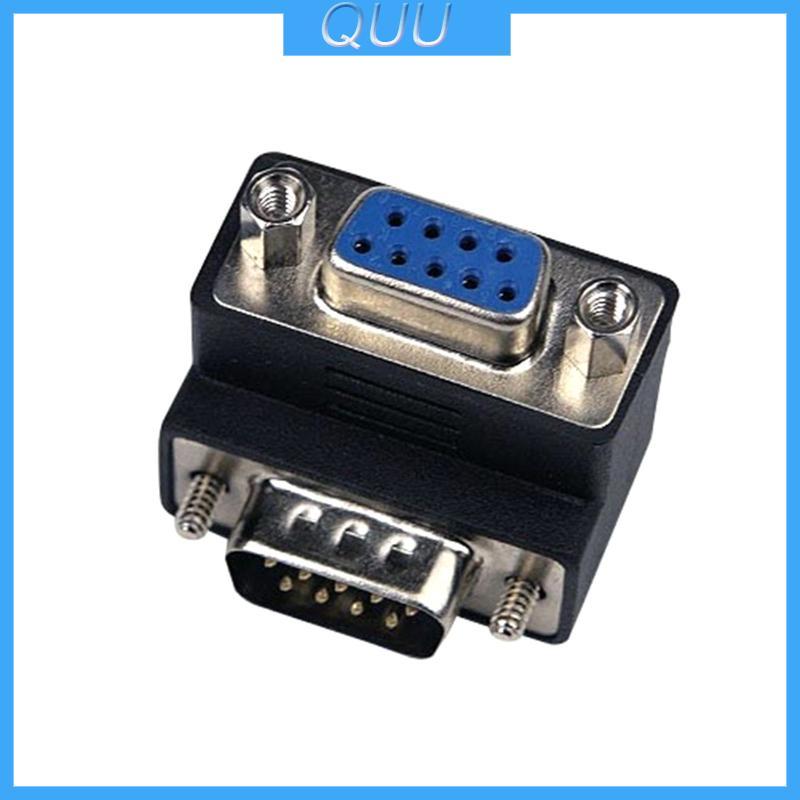 QUU Performance RS232 DB9pin Serial Nam Nữ Chuyển Đổi Adapter RS 232 DP9