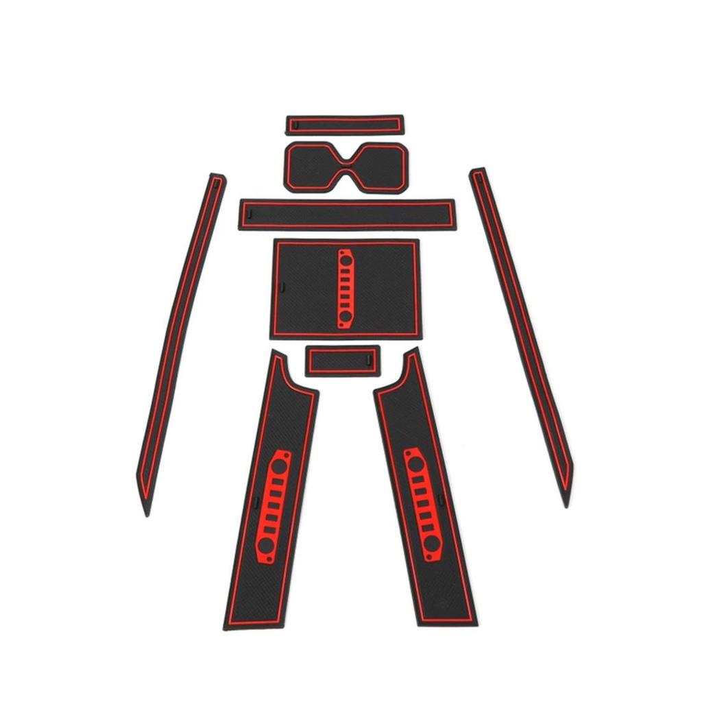 Cửa Rãnh Thảm Cho Suzuki Jimny Cửa Xe Ô Tô Khe Cắm Thảm Cốc Giá Đỡ Miếng Lót Cho Suzuki Jimny 2019 2