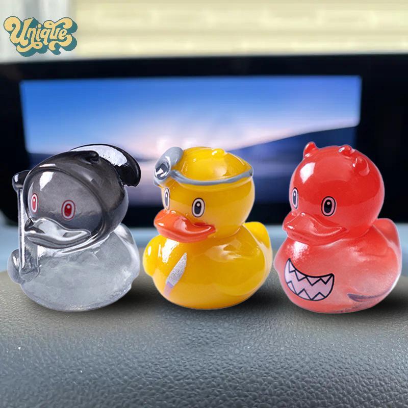 (Độc Đáo) 5-14 Chiếc Halloween Demon Ducks Nhân Vật Thu Nhỏ Nhựa Mini Colorul Vịt Trang Trí Phong Cả