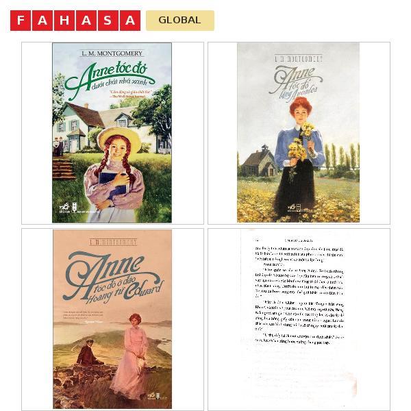 Sách Anne Tóc Đỏ (Trọn bộ)