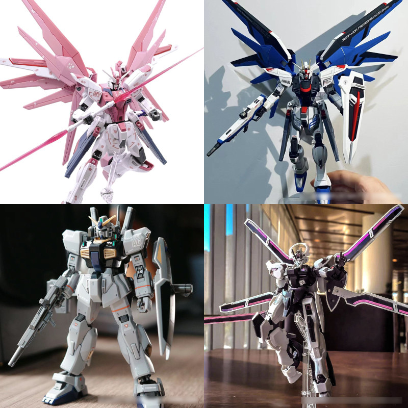 HG Gundam Freedom Revive Model Kit Anime gundam nhựa mô hình đồ chơi
