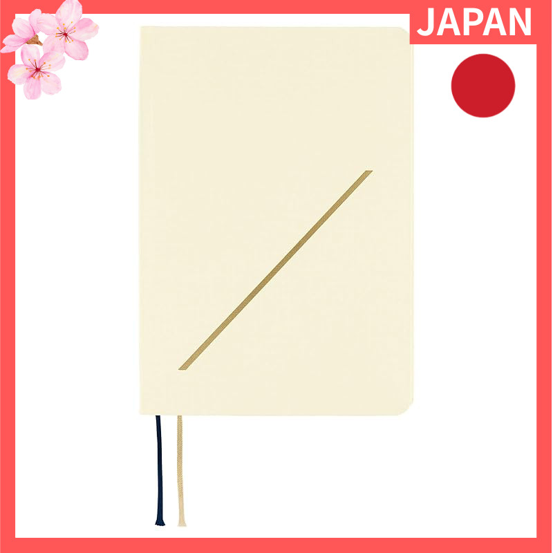 Hobonichi Techo 2026 HON Slash (Ivory) [A6/1 Page Per Day/January/Monday Start]【Direct from Japan】
