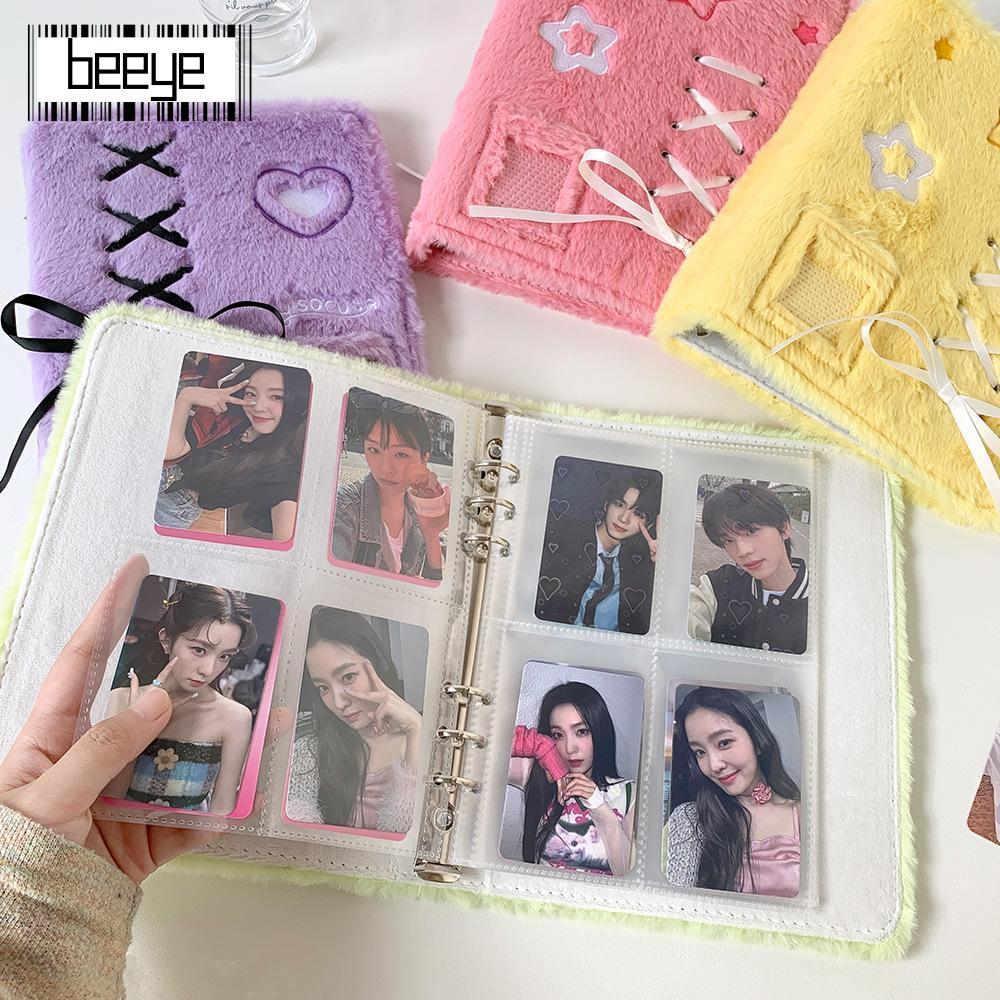 Album ảnh BEEYE, Hộp đựng Photocard Ribbon Bow A5, 10 trang Bìa tạp chí sang trọng phong cách múa ba