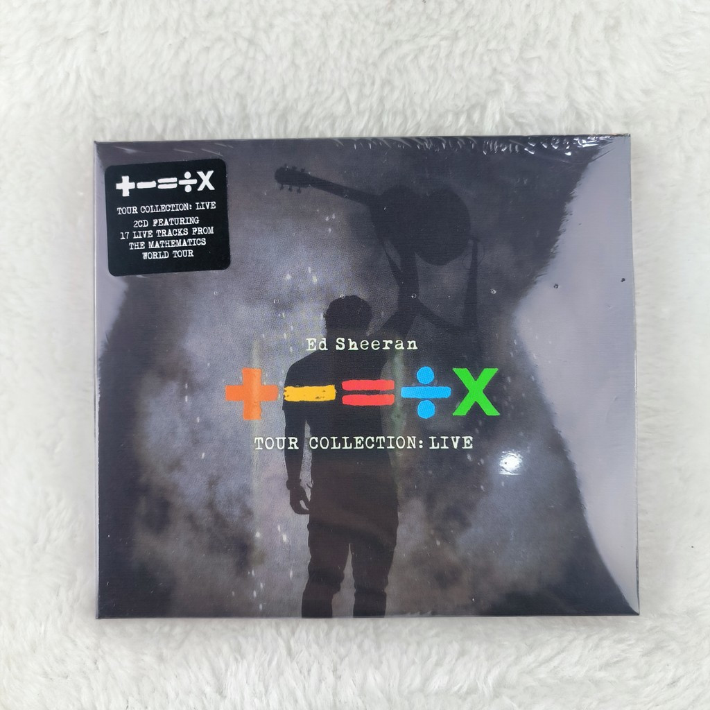 JXXX Ed Sheeran + - = ÷ × Bộ sưu tập lưu diễn: Live 2CD Compilation, Phiên bản đặc biệt 2024 Rock Po