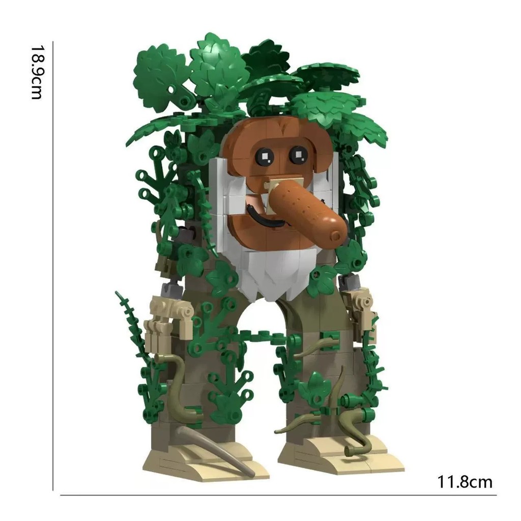 Stickman Series Khối Xây Dựng Brr Br Patapim Cây Quái Vật Khỉ Mẫu Mới Hình Tượng