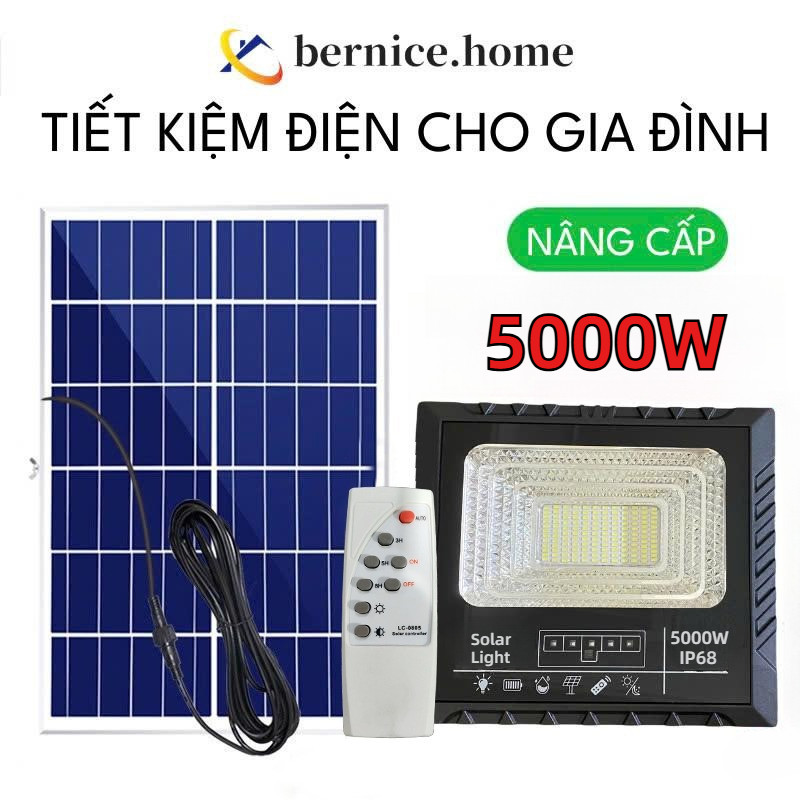 Đèn chiếu sáng năng lượng mặt trời ngoài trời không thấm nước với điều khiển từ xa Patio Light