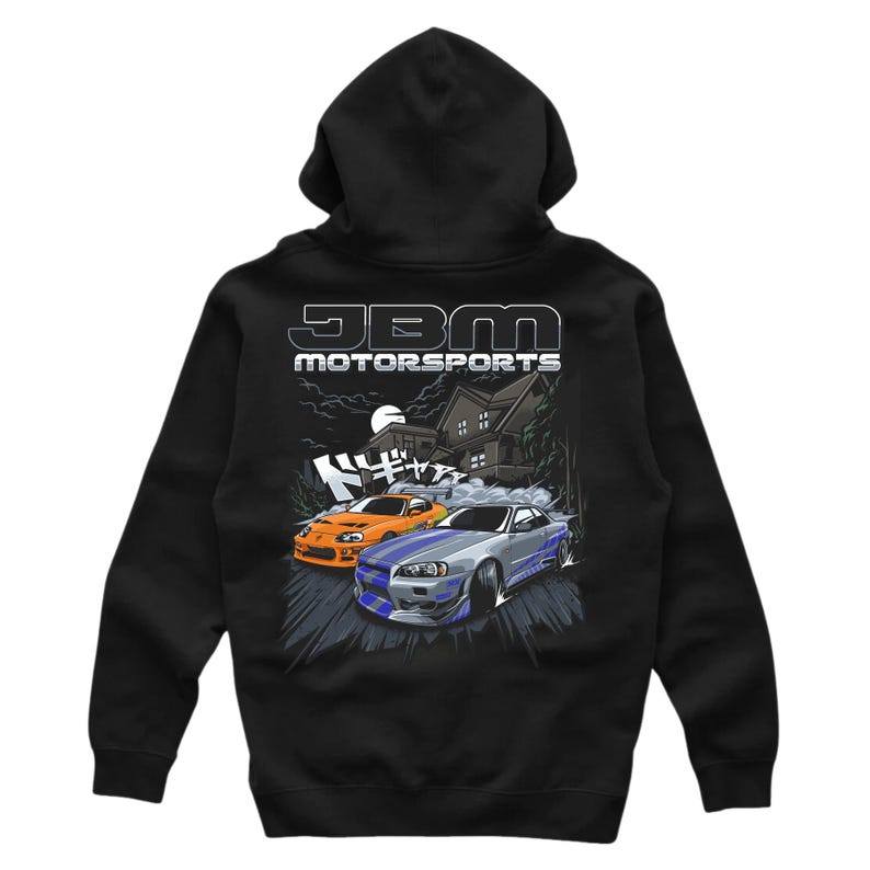 JDM - Phong cách chế độ Drift | Áo Hoodie hạng nặng 1106