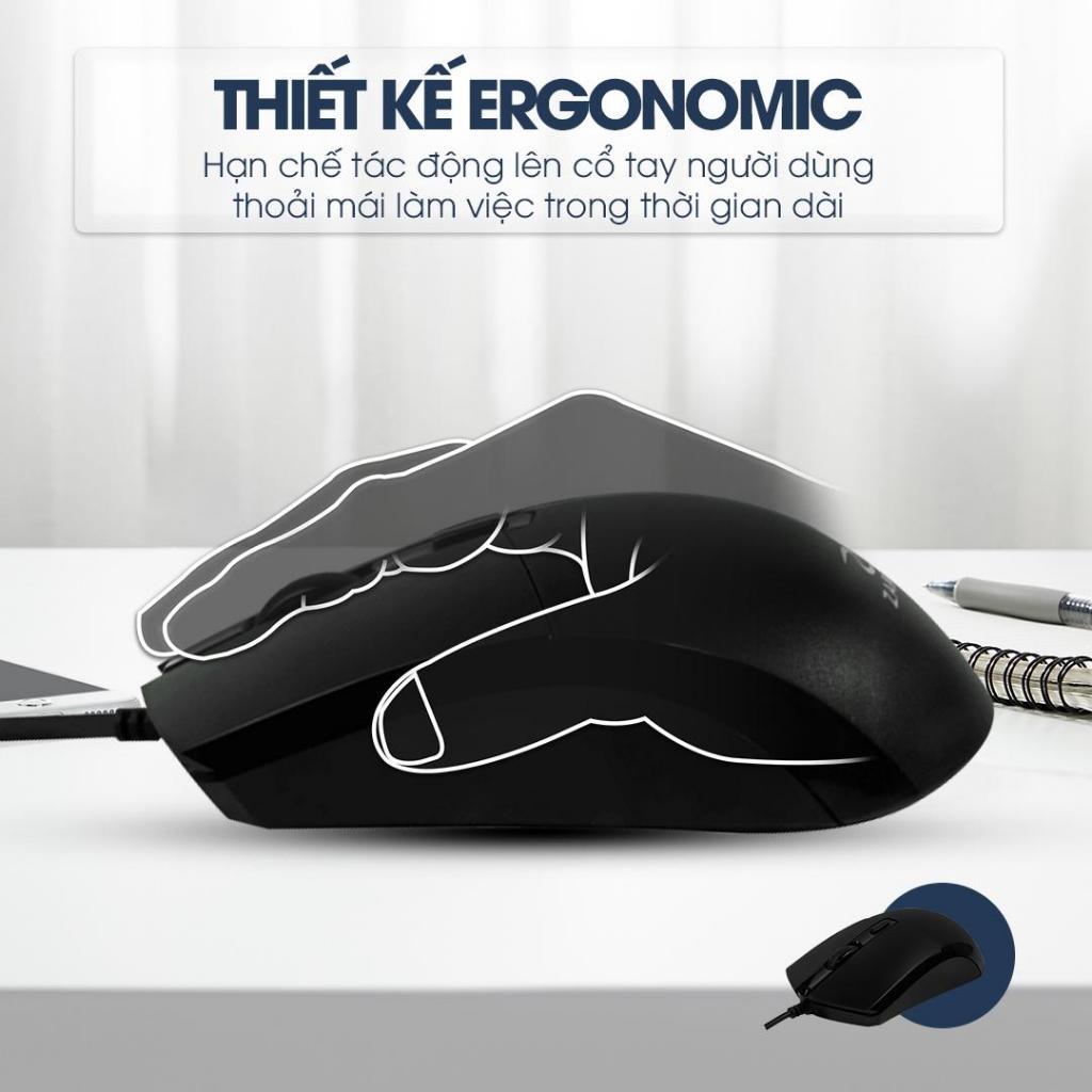 Chuột Có Dây ZADEZ M-121B - Bền bỉ, 1000DPI Chính Xác, Thiết Kế Ergonomic | BigBuy360 - bigbuy360.vn