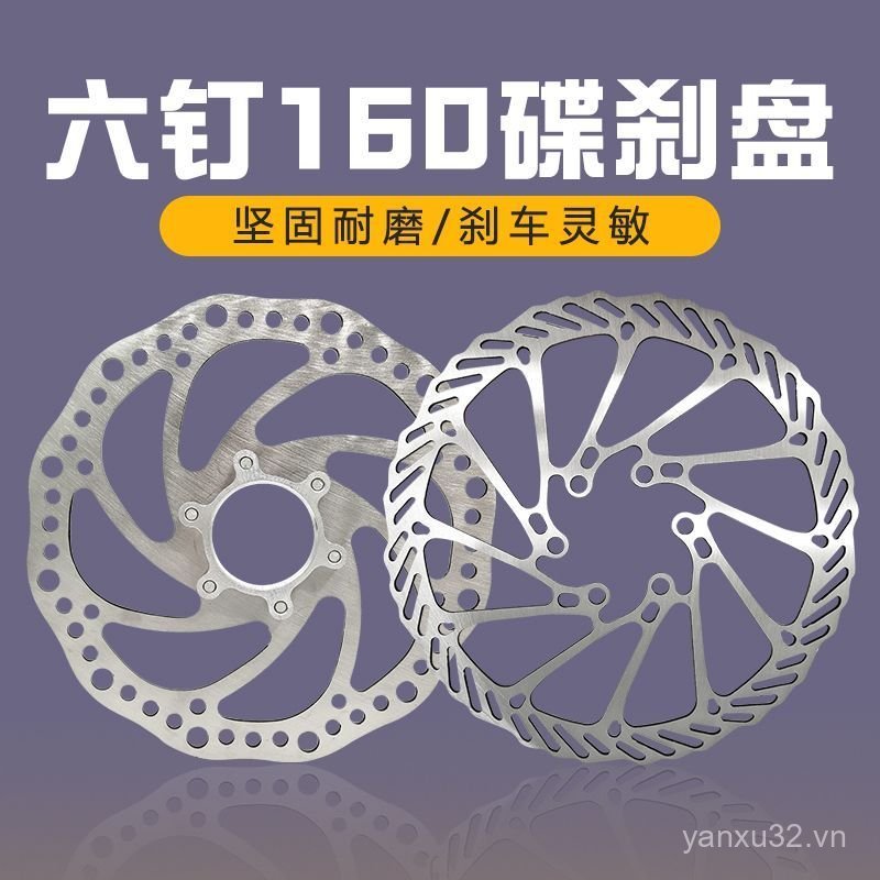 Má phanh đĩa 160mm cho xe đạp leo núi, tương thích với cassetteuniversal BB8