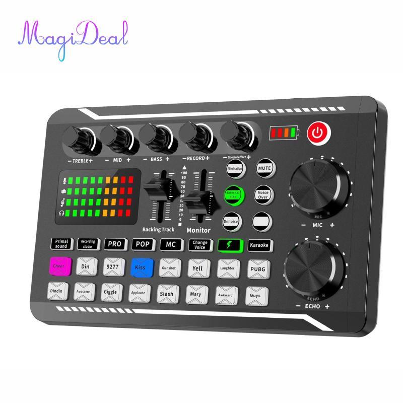 Card âm thanh USB F998, chế độ Webcast, 1, để phát lại âm thanh, kèm theo