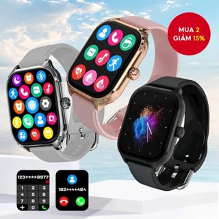  Đồng hồ thông minh LAXASFIT H9 2.01 "Bluetooth có đo nhịp tim & huyết áp cho đồng hồ thông minh Android iOS dành cho nữ 