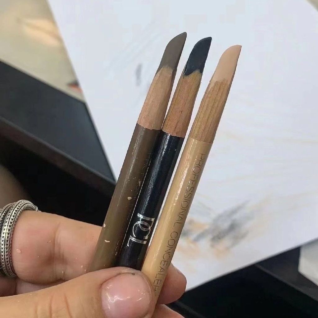 PCL Bút Chì Kẻ Lông Mày Trang Điểm Chuyên Dụng Chống Thấm Nước Chống Mồ Hôi Dao Lâu Dài Máy Mài Lông