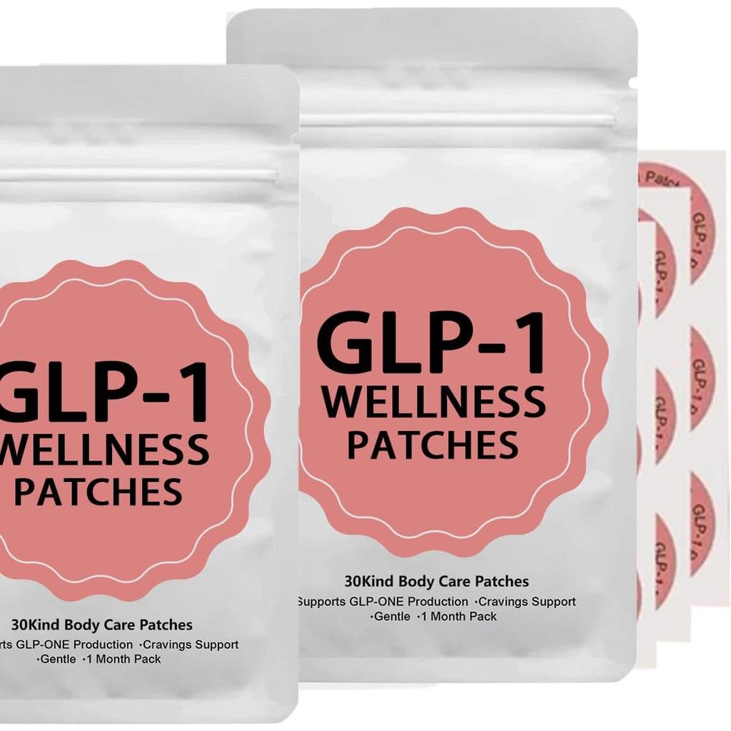 GLP-1 Patches of Kind, Wellness Health Patches - 60 Count-2pack