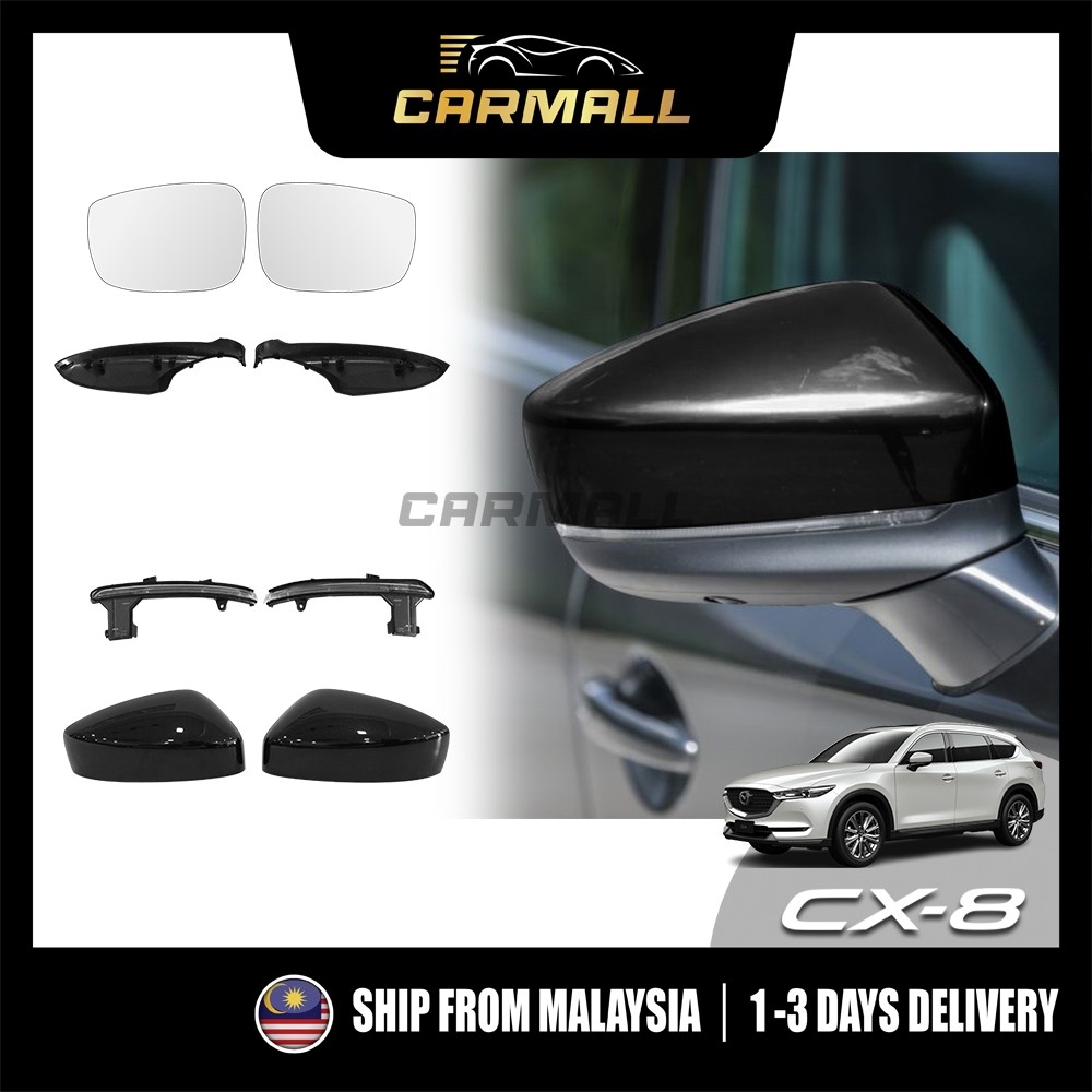 Vỏ gương bên Mazda CX8 KG Thay thế loại gương tín hiệu CX8 CX-8 KG 2017-2024 Thay thế ô tô [CARMALL]