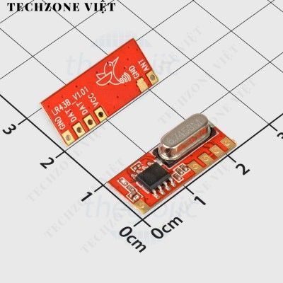 LR43B Mạch Thu RF 433MHz TechZone Việt