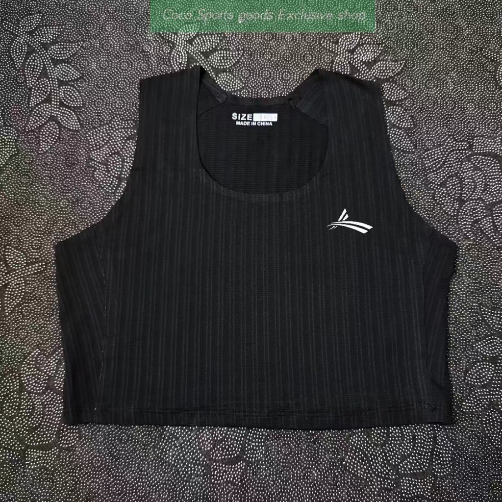 New Products in Stock Track and Field High Jump Long Jump Seamless Adhesive Vest Female Running Mara