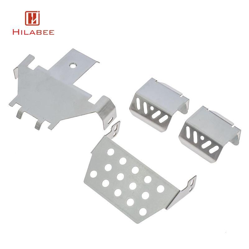 RC Xe Khung Xe Tấm Thép Không Gỉ Nâng Cấp Khung Xe Giáp Cho 1: 10 104026