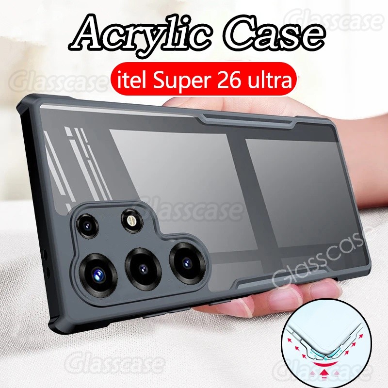 Ốp lưng cho itel Super 26 2 6 S26 S 26 Ultra 26Ultra S26Ultra Super26Ultra itelSuper26Ultra Acrylic 