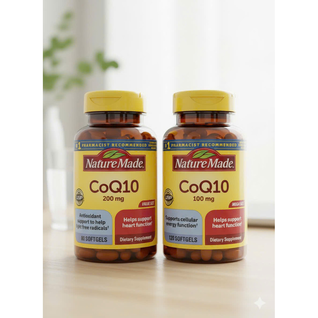 Viên U bổ tim mạch CoQ10 Nature Made 80 VIÊN 200Mg