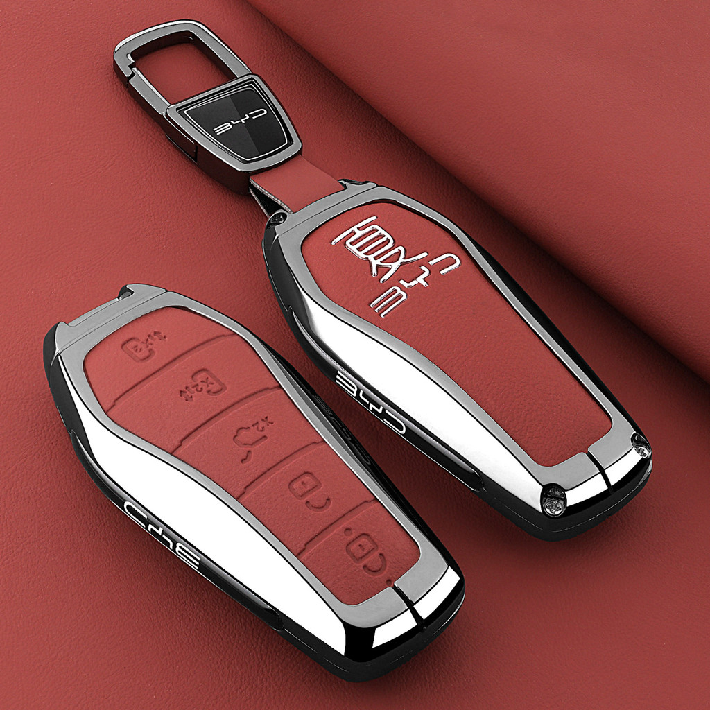 Thích hợp cho Vỏ chìa khóa BYD M9 M9 dmi Beyond Loại phi công tuyệt vời BYD Dây chuyền vỏ chìa khóa 