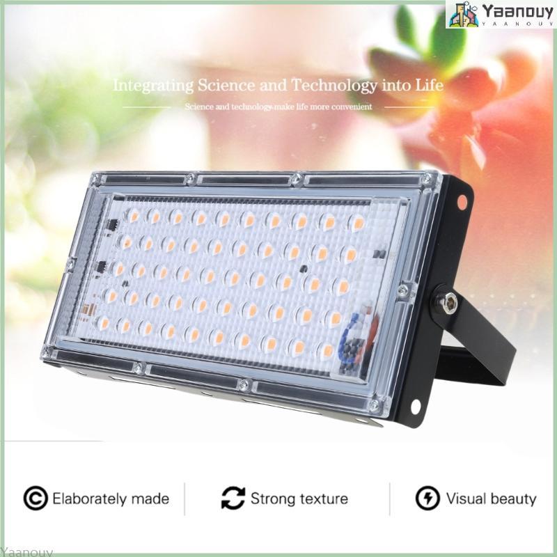 Đèn LED phát triển YAA 220V 50W LED Full Spectrum Phyto Đèn cho cây thủy canh